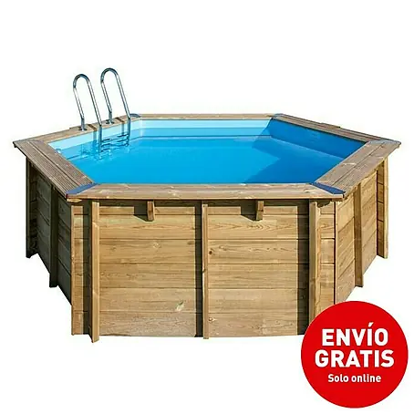 Gre  Piscina de madera Vanille 2