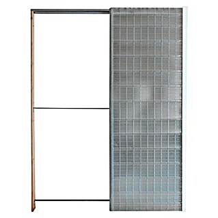 Odem Estructura de puerta corredera para pared de obra (An x Al: 70 x 203 cm, Acero)