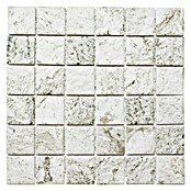 Mosaikfliese Quadrat HWA 4LG (29,8 x 29,8 cm, Hellgrau, Matt)