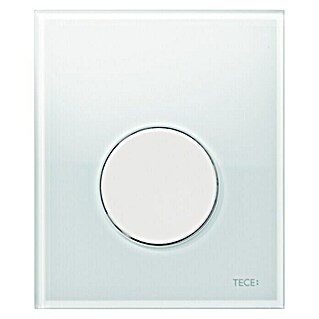 Tece Urinal-Betätigungsplatte Loop (Weiß, Spülung: 1-Mengen-Spülung)