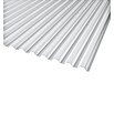 Wellplatte Satin (2 000 x 900 x 1,2 mm, Polycarbonat, Transparent, 76/18 mm, Trapez) | BAUHAUS