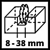 Einhell Mauernutfräse TE-MA 1700 (1 700 W, Durchmesser Scheibe: 150 mm) | BAUHAUS