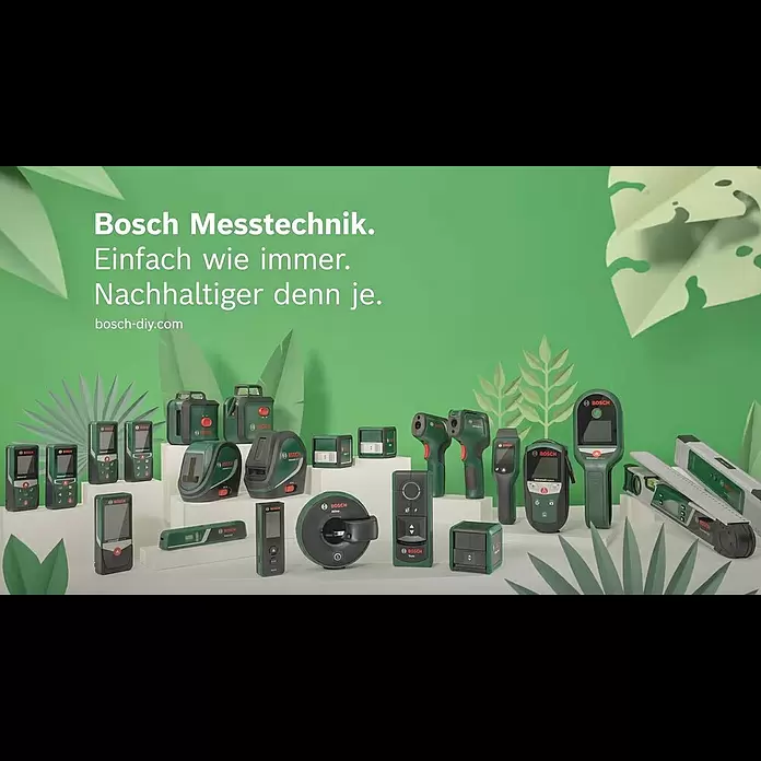 Bosch Kreuzlinienlaser AdvancedLevel 360Max. Arbeitsbereich: 12 m, 6 -tlg. - Bosch Messtechnik. Einfach wie immer. Nachhaltiger denn je.
