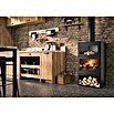 Panadero Kaminofen OVEN EcoDesign (7,1 kW, Raumheizvermögen: 210 m³, Material Verkleidung: Stahl, Schwarz Metallic) | BAUHAUS