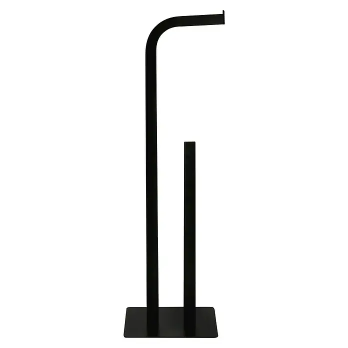 Camargue Toilettenpapierhalter Bellatrix - Höhe: 71,5 cm, Schwarz - Ein freistehender Toilettenpapierhalter in Schwarz bietet eine praktische und stilvolle Möglichkeit, Toilettenpapier im Badezimmer aufzubewahren.