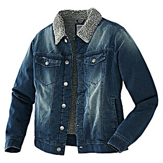 Terrax Workwear Arbeitsjacke aus Jeansstoff (Größe: XXXL, Dunkelblau)
