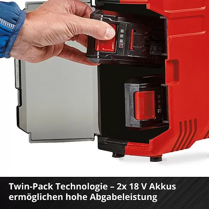 Einhell Power X-Change 18V Akku-Kompressor TE-AC 36/8 Li OF Set-Solo18 V, Ohne Akku, 8 bar