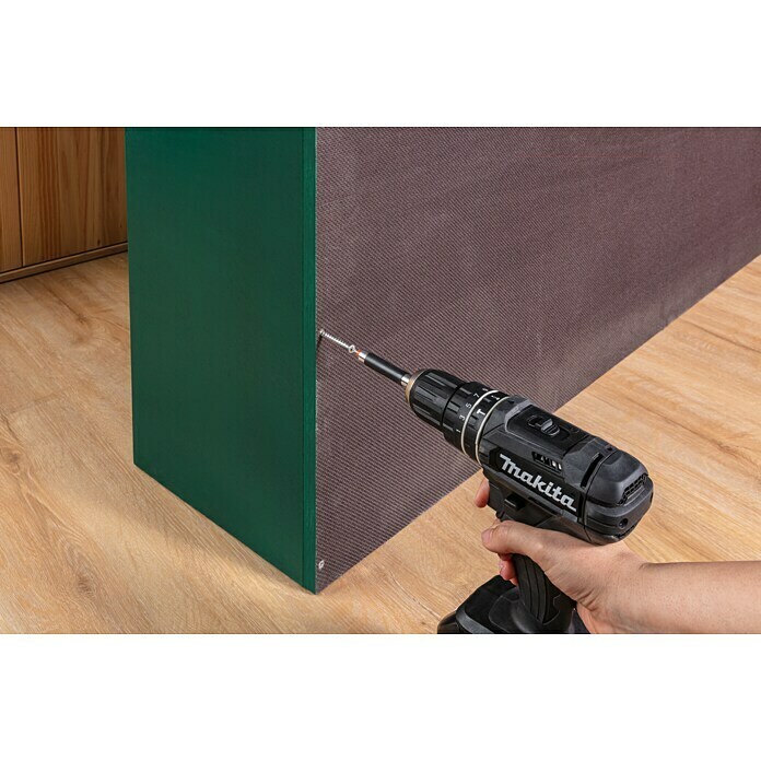 Makita Taladro atornillador de batería (18 V, 2 baterías, 3 Ah, Número de revoluciones de marcha en vacío: 0 r.p.m. - 1.900 r.p.m.)