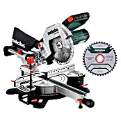 Metabo Sierra ingletadora KGS 216 M Set (1.500 W, Diámetro hoja de sierra: 216 mm, Número de revoluciones de marcha en vacío: 5.000 r.p.m.) | BAUHAUS