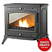 Invicta Estufa de leña Alma (12 kW, Volumen de calefacción: 360 m³, Antracita) | BAUHAUS