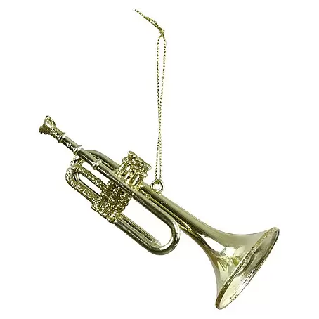 Geroma  Christbaumschmuck Goldene Trompete