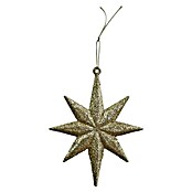 Geroma Christbaumschmuck Glitzerstern (10 x 10,5 x 20 cm, Champagner-Gold, Kunststoff, 1 Stk.) | BAUHAUS