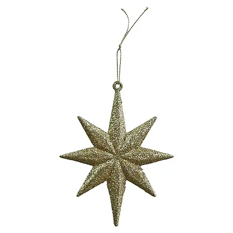 Geroma  Christbaumschmuck Glitzerstern