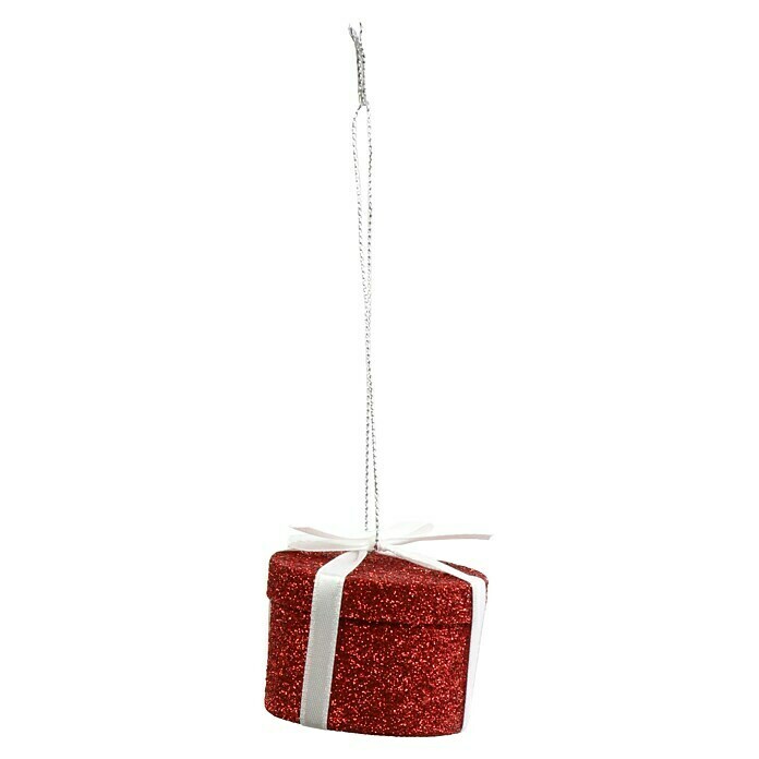 Geroma Christbaumschmuck Geschenk II (Rot, Kunststoff, Rund, 13 x 4,5 x 13 cm) | BAUHAUS