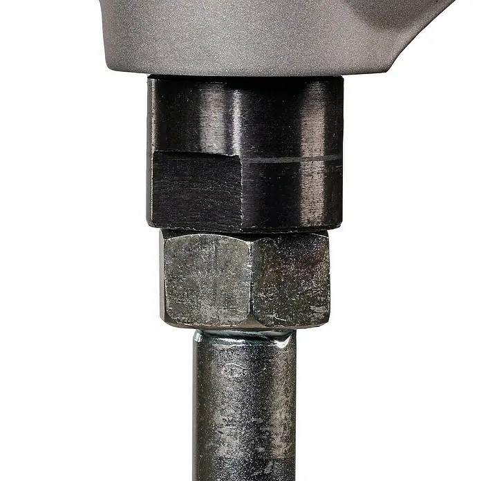 Einhell Professional Power X-Change 18V Farb- & Mörtelmischer TP-MX 18-2 Li BL Solo - 18 V, Ohne Akku, Durchmesser Rührer: 120 mm, M 14 - Nahaufnahme von Schraubenbolzen.