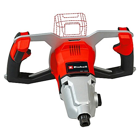 Einhell Professional Power X-Change 18V Farb- & Mörtelmischer TP-MX 18-2 Li BL Solo (18 V, Ohne Akku, Durchmesser Rührer: 120 mm, M 14)