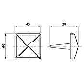 Radex Zierelement (Passend für: Radex Holzschiebetüren Barn Door Loft) | BAUHAUS