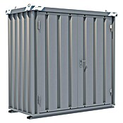 BOS Best of Steel Schnellbaucontainer SC3000+1X2-SZ (1 x 2,1 x 2,1 m, Stahl, Doppelflügeltür) | BAUHAUS