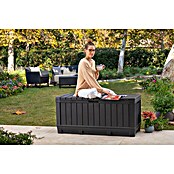 Keter Baúl para jardín Kentwood (L x An x Al: 128 x 53,6 x 59 cm, Plástico, Gris) | BAUHAUS