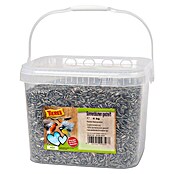Tierell Wildvogelfutter Sonnenblumenkerne gestreift (4 kg, Kunststoffeimer) | BAUHAUS