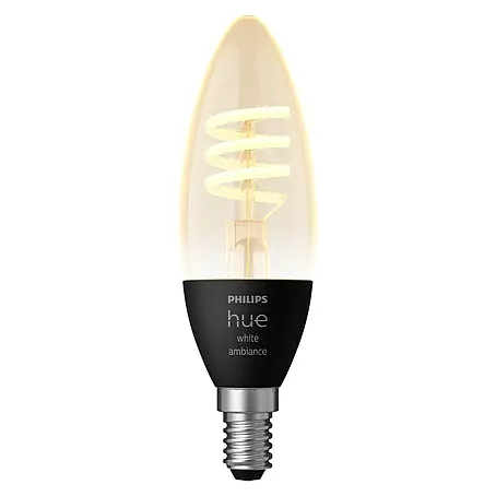 Philips Hue LED-Lampe Filament Classic White Ambiance