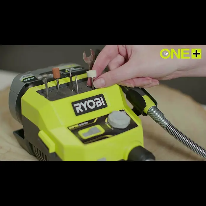 Ryobi ONE+ Akku-Multifunktionswerkzeug RRT18-0 - 18 V, Ohne Akku, Leerlaufdrehzahl: 4.400 U/min - 23.000 U/min - The RYOBI® Crafting Range