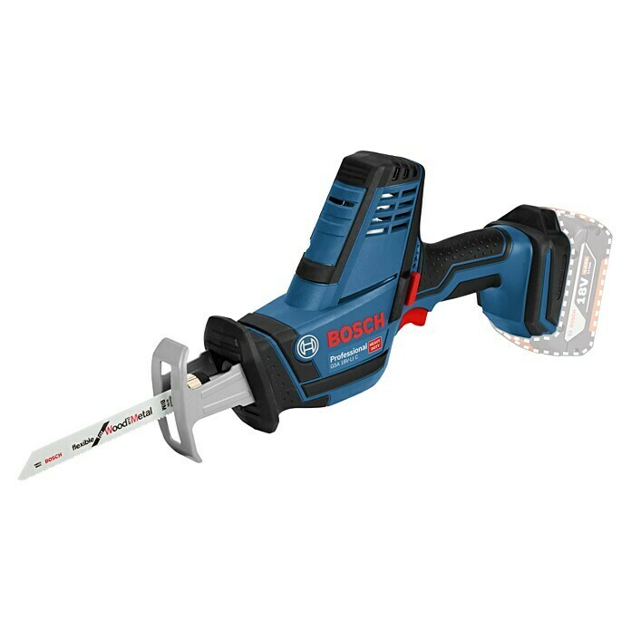 Bosch Professional AMPShare 18V Akumulatorska sabljasta žaga GSA 18 V-LI C L-Boxx  (18 V, Brez baterije, 3.050 /min, Kovček) | 2265 - Akku Säge | BBDD - Stichsägen/Multisägen | BBD - Elektro WZ/Großmaschinen | BB - ElektroWZ/Großmaschinen | B - Werkz/Masch/Maschzubeh/Auto | BAUHAUS