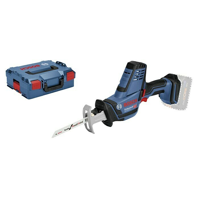 Bosch Professional AMPShare 18V Akumulatorska sabljasta žaga GSA 18 V-LI C L-Boxx  (18 V, Brez baterije, 3.050 /min, Kovček) | 2265 - Akku Säge | BBDD - Stichsägen/Multisägen | BBD - Elektro WZ/Großmaschinen | BB - ElektroWZ/Großmaschinen | B - Werkz/Masch/Maschzubeh/Auto | BAUHAUS