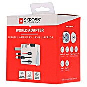 Skross Adaptador de viaje (Blanco) | BAUHAUS