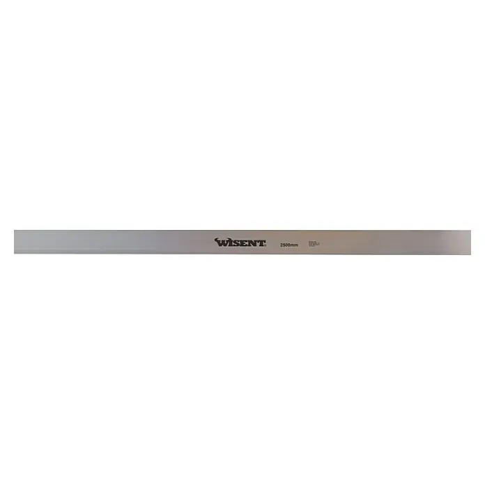 Wisent Regla enrasadora - L x An x Al: 250 x 1,8 x 10 cm, Aluminio - Cinta métrica WISENT con una longitud de 2000mm. Herramienta perfecta para mediciones precisas en manualidades o proyectos de bricolaje.