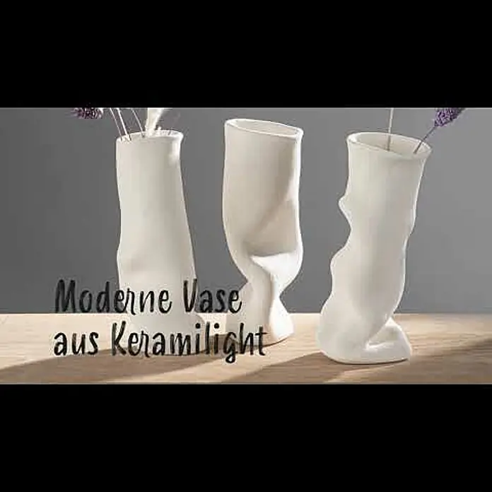 Glorex Modelliermasse Keramilight - Weiß, 125 g - KERAMI-   LIGHT     WEISS     125 g