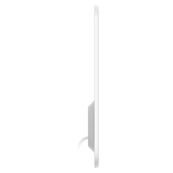 EZVIZ Sonnenkollektor Model F - 4,2 W - Nahtlose LED-Wandleuchte mit Kabel, seitliche Ansicht. Elegantes, modernes Design für stilvolle Beleuchtung im Innenbereich.