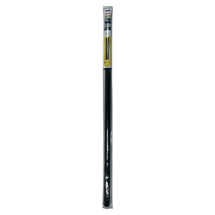 Hama Kabelkanal - 1,1 m x 33 mm x 18 mm, Schwarz - Schwarzer Kabelkanal aus eloxiertem Aluminium in klarer Kunststoffverpackung.