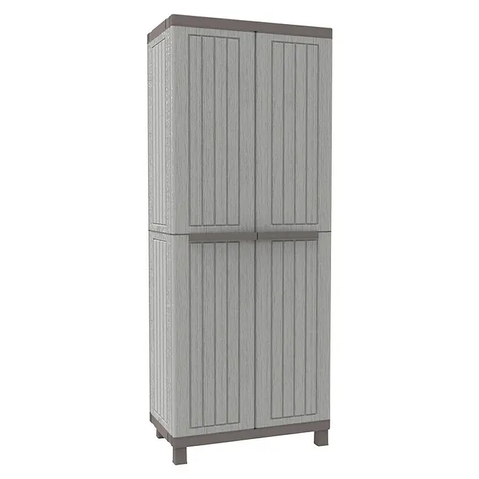 Terry Kunststoffschrank C-Wood 2680L x B x H: 39 x 68 x 170 cm, Traglast Einlegeboden: 20 kg