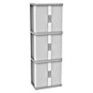 Terry Kunststoff-Mehrzweckschrank Rolling Space Modular (L x B x H: 36 x 59 x 170 cm) | BAUHAUS