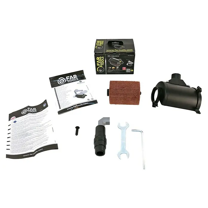 Fartools Schleifaufsatz Schleifwalze - Passend für: Fartools Multischleifer Multi-Rex 900 - FAR Tools MR 900-REX Schleifwerkzeug-Set mit Zubehör. Ideal für professionelle Schleifarbeiten mit verschiedenen Aufsätzen und Werkzeugen.