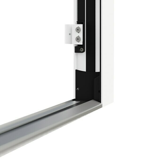 FM Türen Haustür FM90-M61 (110 x 210 cm, DIN Anschlag: Links, Weiß) | BAUHAUS