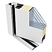 FM Türen Haustür FM90-51 (110 x 210 cm, DIN Anschlag: Links, Weiß) | BAUHAUS