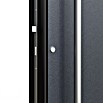 FM Türen Haustür FM90-00 (110 x 210 cm, DIN Anschlag: Rechts, Anthrazit) | BAUHAUS