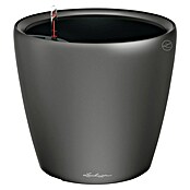 Lechuza Classico Pflanztopf Premium LS (Außenmaß (Ø x H): 22 x 20 cm, Kunststoff, Anthrazit Metallic) | BAUHAUS