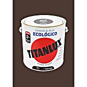 Titanlux Esmalte de color Eco (Tabaco, 2,5 l, Satinado)