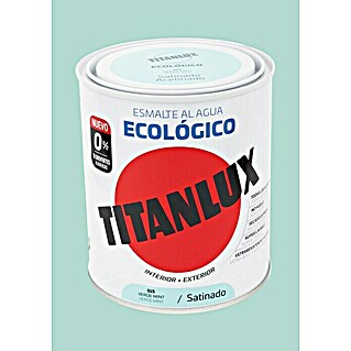 Titanlux Esmalte de color Eco (Verde mint, 750 ml, Satinado)