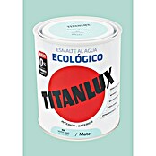 Titanlux Esmalte de color Eco Verde mint (750 ml, Mate)