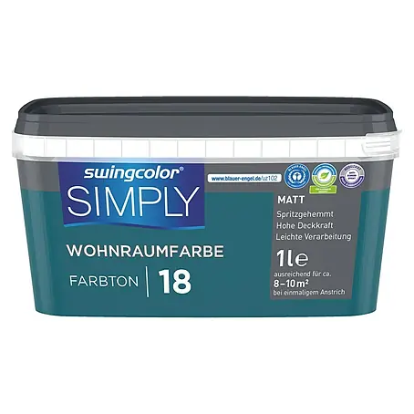 swingcolor  Wandfarbe SIMPLY