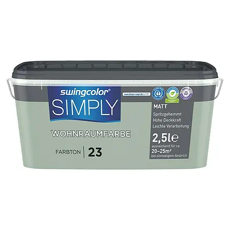 swingcolor  Wandfarbe SIMPLY