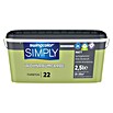 swingcolor Wandfarbe SIMPLY Grün (Grün - Nr. 22, 2,5 l, Matt)