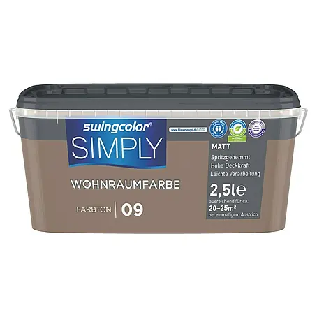 swingcolor  Wandfarbe SIMPLY
