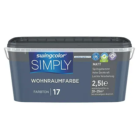 swingcolor  Wandfarbe SIMPLY