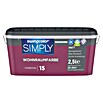 swingcolor Wandfarbe SIMPLY (Rot - Nr. 15, 2,5 l, Matt)