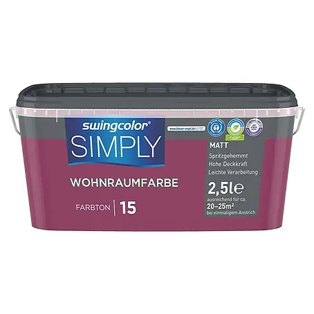swingcolor  Wandfarbe SIMPLY